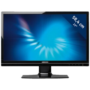 23'' Wide Screen LED Monitor, MEDION AKOYA X55099 (MD 20999), schwarz