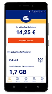 Aldi Talk App Aldi Talk Online Shop