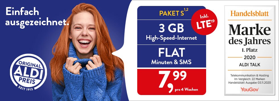 Aldi Talk Online Shop Prepaid Surfen Telefonieren Gunstige Smartphones