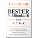 ALDI TALK: Bester Mobilfunktarif 2023