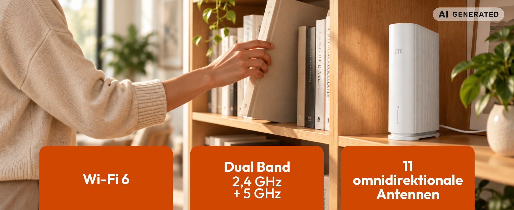 Weitere Einsatzmöglichkeit des ZTE Routers