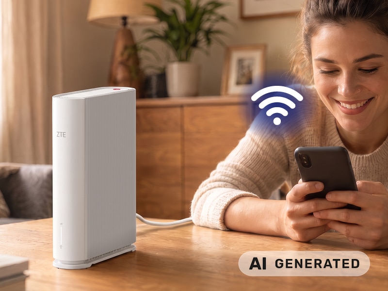 Flexibel online mit dem ZTE Router