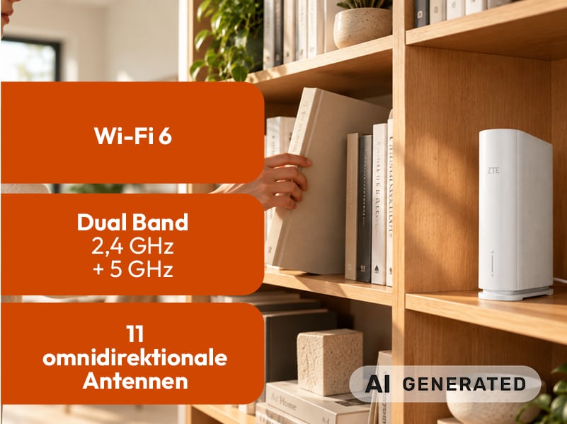 Weitere Einsatzmöglichkeit des ZTE Routers