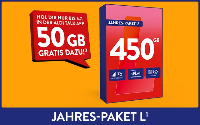 ALDI TALK Jahres-Paket L