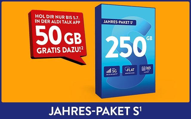 ALDI TALK Jahres-Paket S