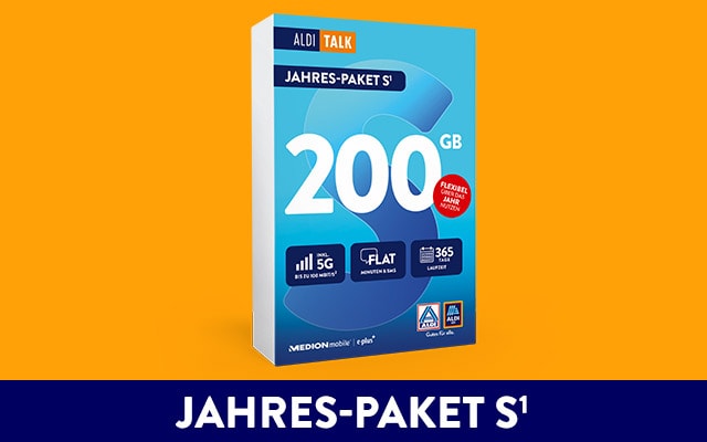 ALDI TALK Jahres-Paket S