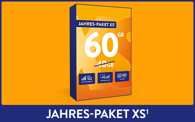 ALDI TALK Jahres-Paket XS