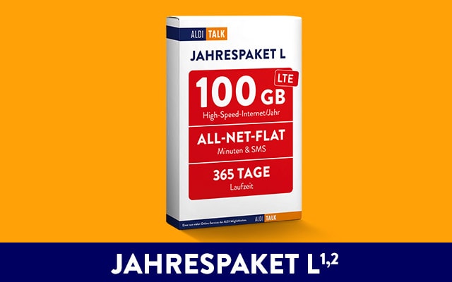 ALDI TALK Jahrespakete | ALDI TALK Online Shop