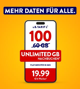 ALDI TALK Unlimited GB nachbuchen