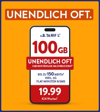 ALDI TALK Unlimited GB nachbuchen