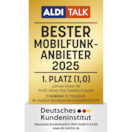 ALDI TALK: Platz 1 in Sachen Preis-Leistungs-Verhältnis