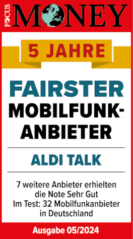 ALDI TALK erhält Note Sehr gut in Sachen Fairness