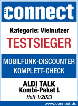 ALDI TALK ist die 1. Wahl für Vielnutzer