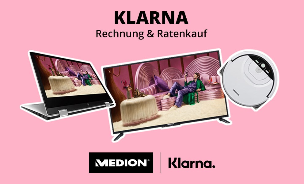 Klarna Medion Online Shop