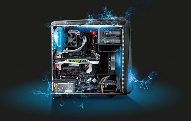 ERAZER PC Gamer - Medion Recon E20 - Intel Core i5-12400F - NVIDIA