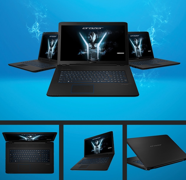 P7651 ERAZER P7651 Gaming Laptop