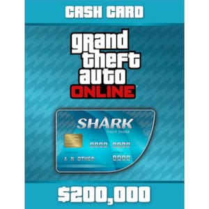Grand Theft Auto Online: Tiger Shark Cash Card