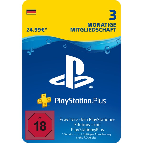 Sony Playstationplus Mitgliedschaft 3 Monate De Medion Online Shop