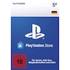 Sony PlayStation PSN 5 EUR Guthaben DE