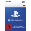 Sony PlayStation PSN 75 EUR Guthaben DE
