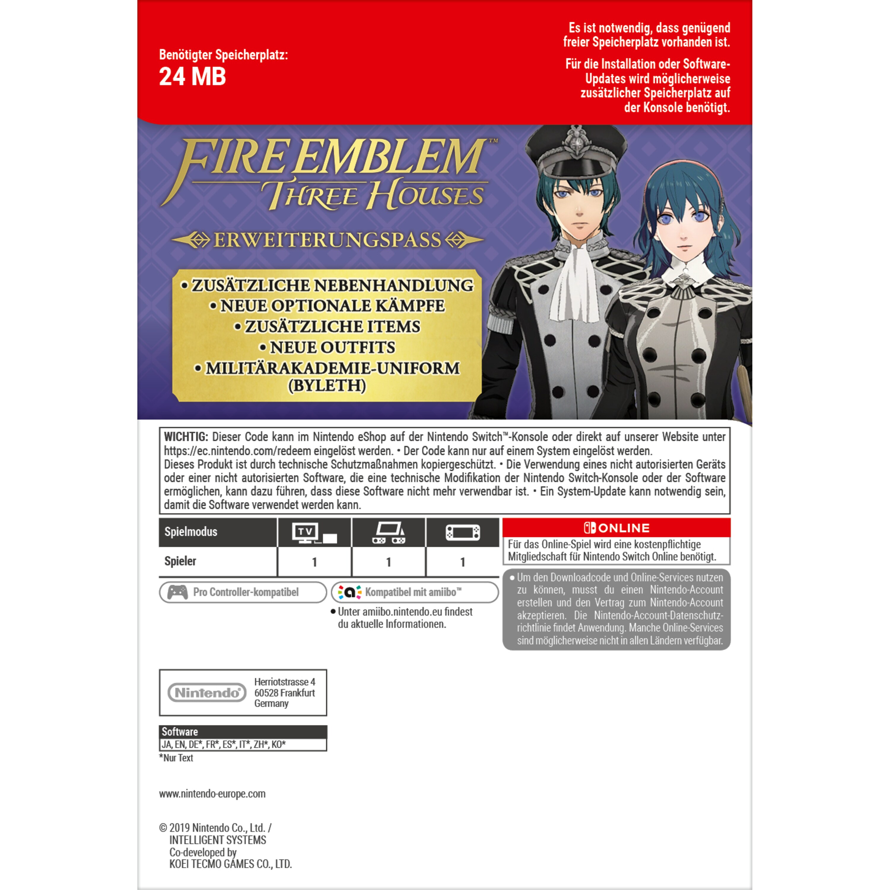 Fire Emblem Three Houses Expansion Pass Aldi Games Online Shop 6576
