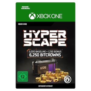 Hyper Scape Virtual Currency: 6250 Bitcrowns Pack (Xbox)