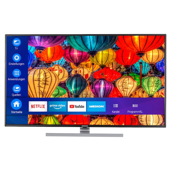 Medion Smart Tv Life S14901 Ultra Hd Display Hdr Dolby Vision Netflix Bluetooth Ci Medion Nl Online Shop