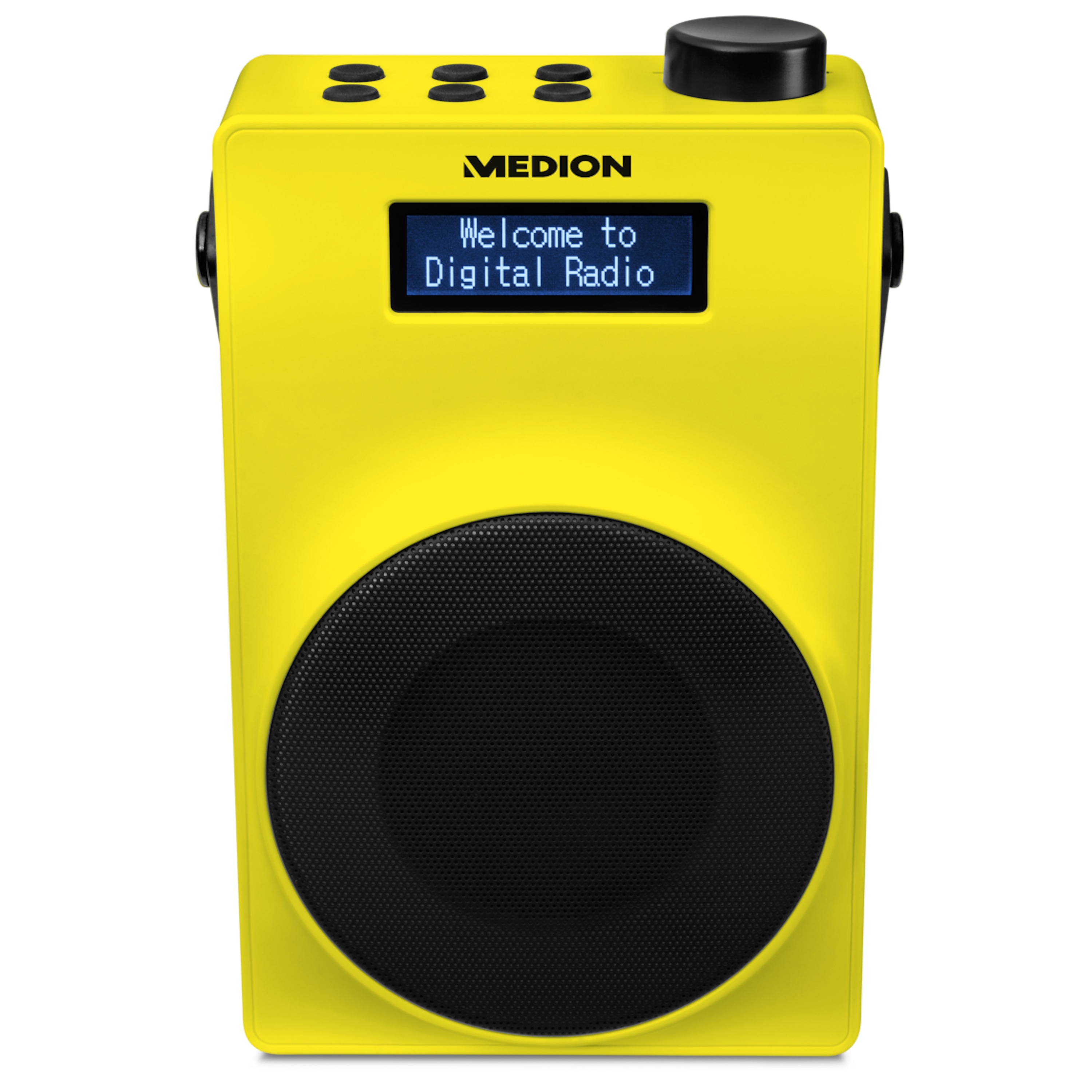 MEDION® LIFE® E66880 DAB+/PLL-UKW Radio, 4,57 cm (1,8'') LC-Display, Kopfhöreranschluss, USB Ladeanschluss, 30 W (3 W RMS)