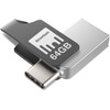 WENTRONIC Nitro Plus OTG USB Typ C Stick, 64 GB, On-the-go Typ C Adapter, Bis zu 150 MB/s, Für Smartphones und Tablets