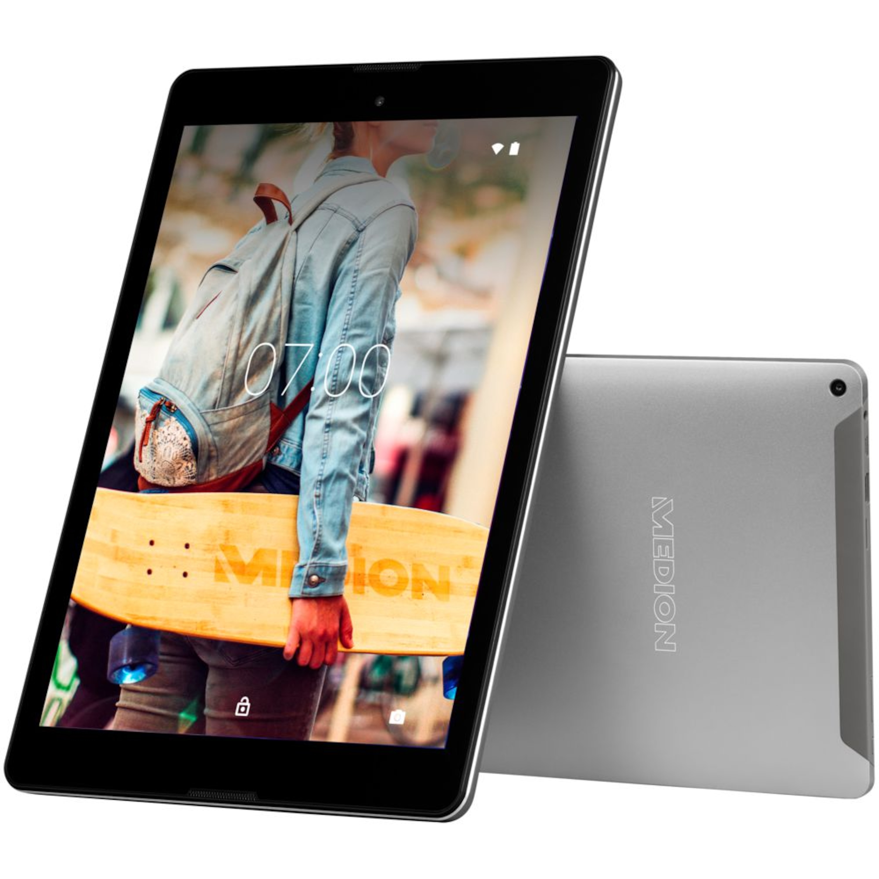 MEDION® LIFETAB P9702 MD 60201 24,6 cm (9,7 Zoll) Tablet mit QHD Display, Quad-Core-Prozessor, 2 GB RAM, 64 GB Speicher, Android 7.1.2  (B-Ware)