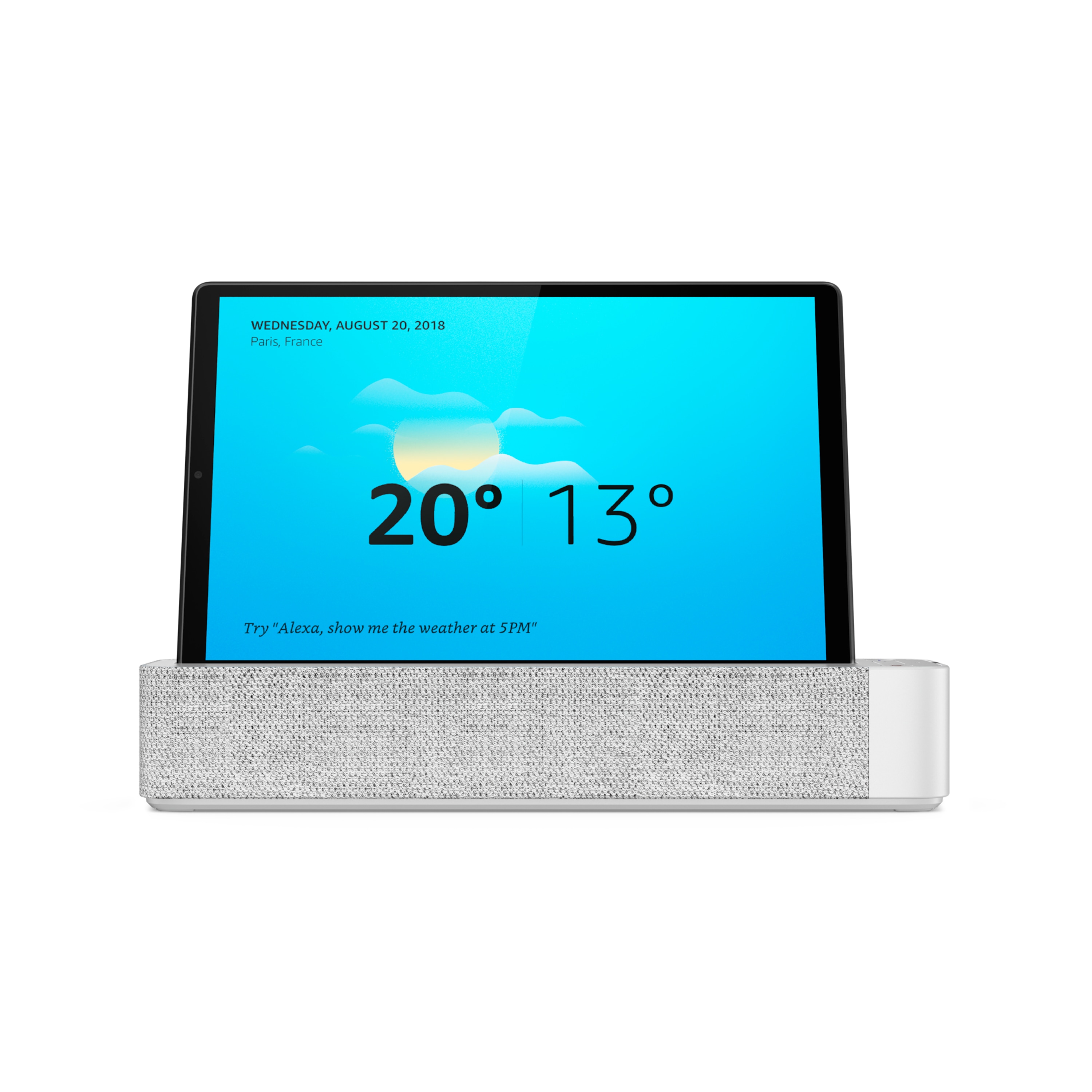 LENOVO Smart Tab M10 HD (2nd Gen), 25,7 cm (10,1") HD Display, Android™ 10, 32 GB Speicher, 2 GB RAM, Octa Core Prozessor, LTE, inkl. Ladestation mit Smart Dock
