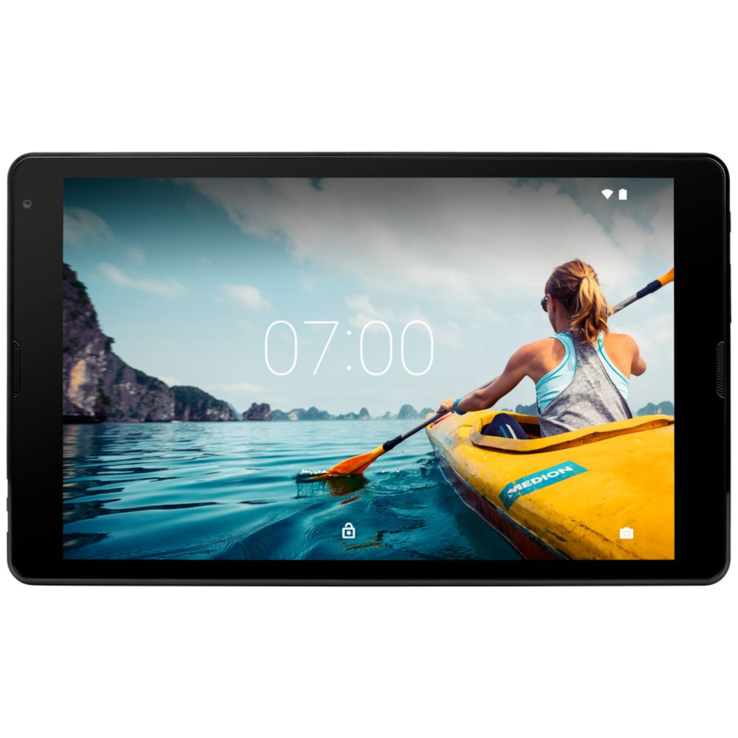 MEDION® LIFETAB® E10411 Tablet, 25,7 cm (10,1“) HD Display, Android™ 7.0, 32 GB Speicher, Quad Core Prozessor + Gratis Fitnessarmband E1000