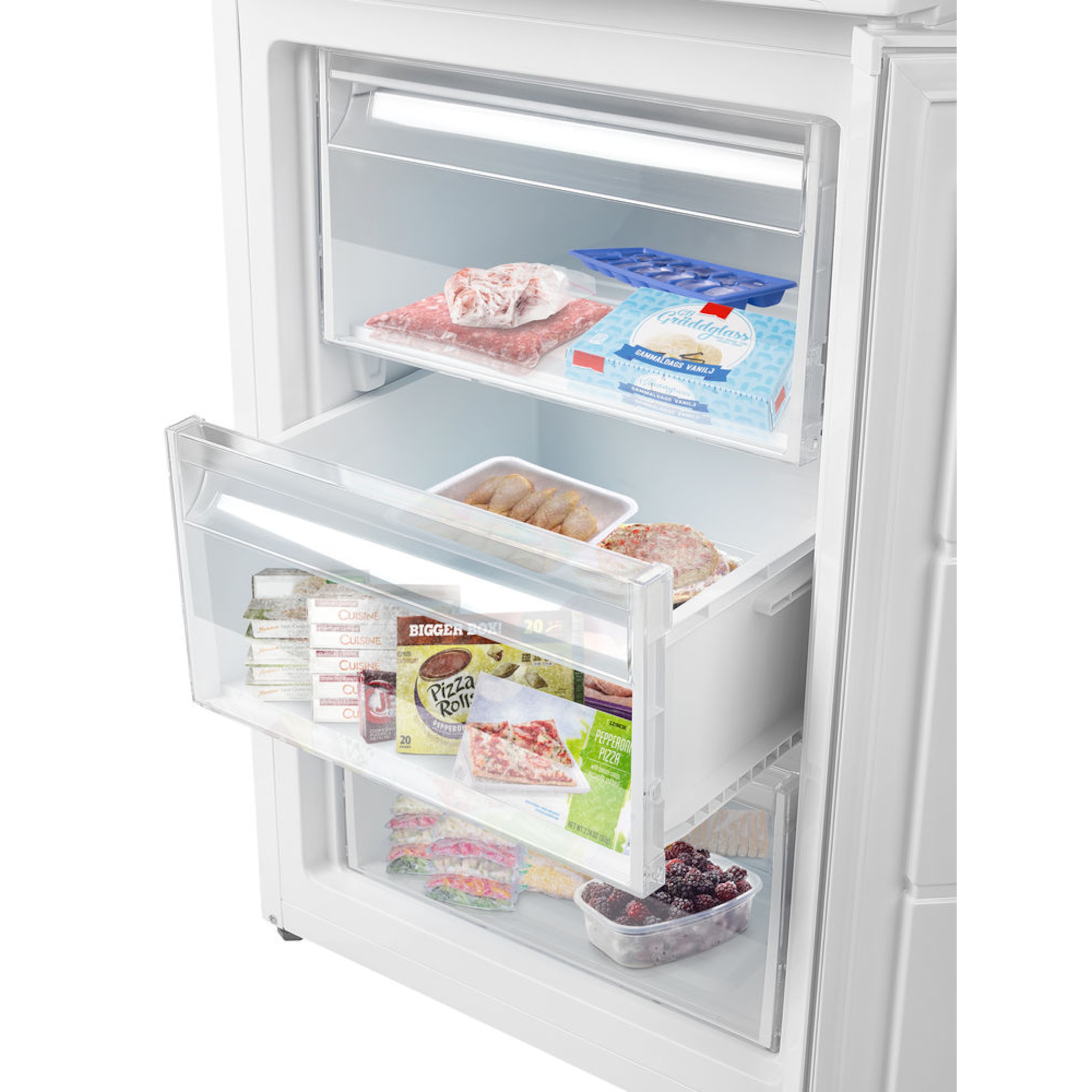 ECOM_MEDION_HW_MD_37370_Gefrierschrank_Schublade_Front_Side_Right_Open_moo