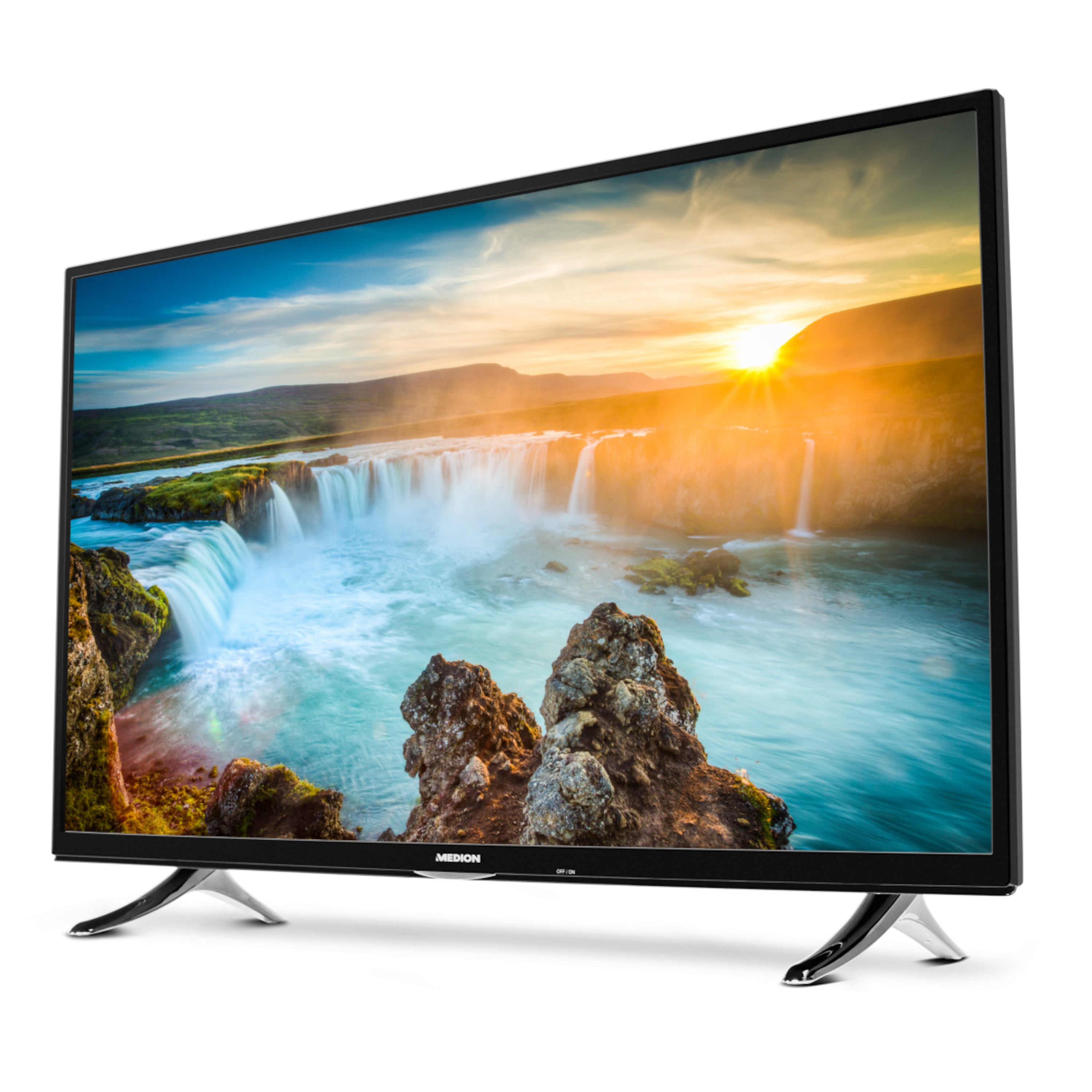MEDION® LIFE® X18112 Fernseher, 138,8 cm (55'') LED-Backlight, HD Triple Tuner, integrierter Mediaplayer, CI+  (B-Ware)