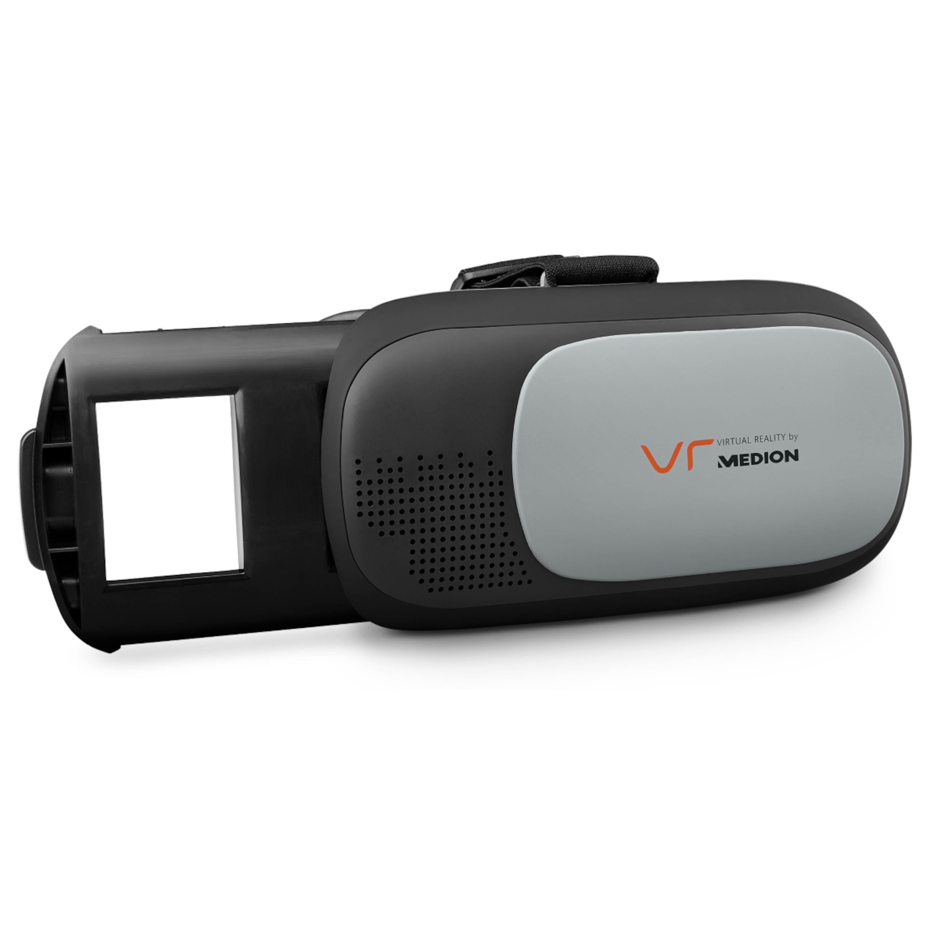 MEDION® 360° Kamera P47190 inkl. VR-Headset X83008, 20 MP CMOS Sensor, 2 x 190° Weitwinkelobjektiv, WLAN, Bluetooth® 4.2, integr. Mikrofon & Li-Ion Akku