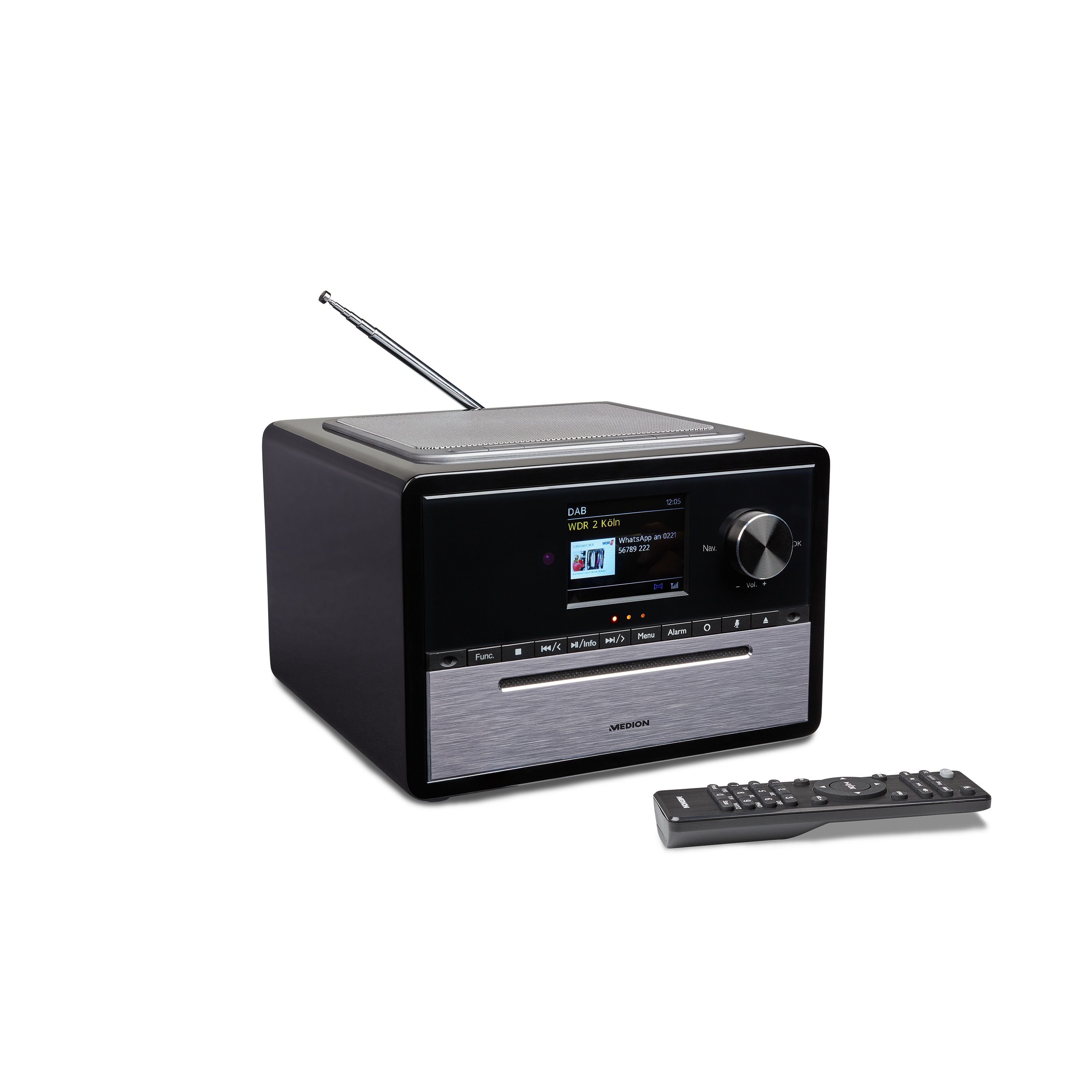 MEDION® LIFE® S64007 All-in-One Audio-System mit Amazon Alexa, 7,1 cm ...