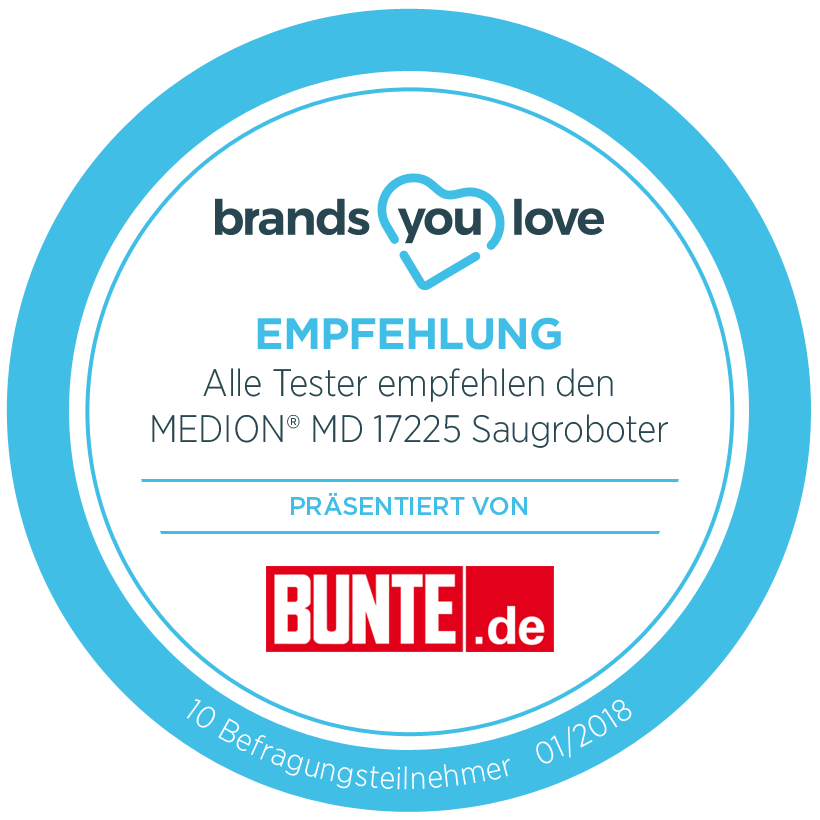 MEDION MD 17225 Saugroboter