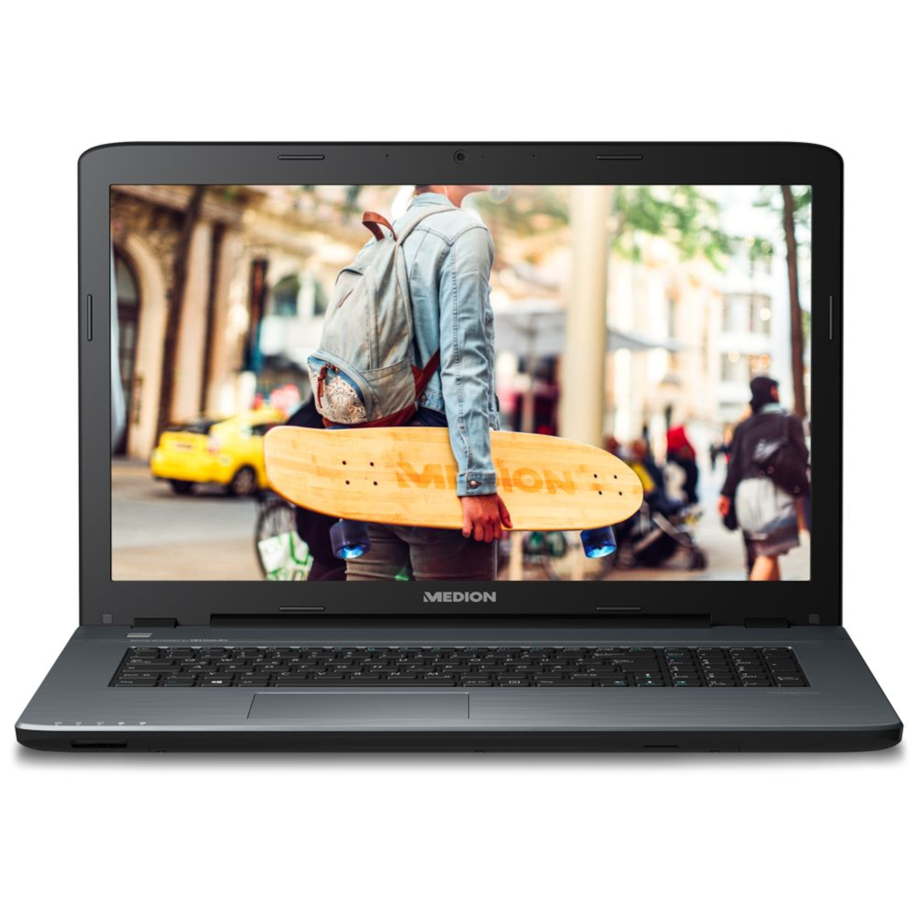 MEDION® AKOYA® P7653, Intel® Core™ i7-8550U, Windows 10 Home, 43,9 cm (17,3") FHD Display, MX130, 256 GB SSD, 1,5 TB HDD, 16 GB DDR4 RAM, Multimedia Notebook	  (B-Ware)