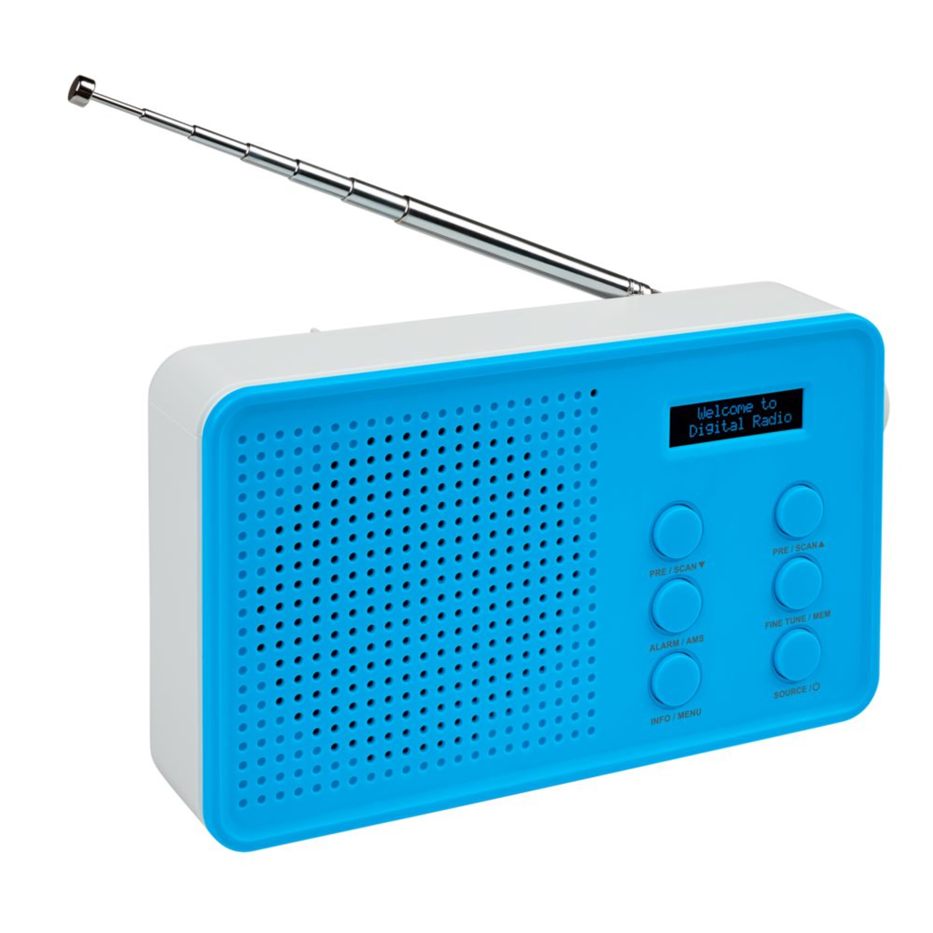 MEDION® LIFE® E66420 Tragbares DAB+/UKW-Radio, Bluetooth® 4.2, 60 Senderspeicher, 15 W (1,5 W RMS), LC-Display mit Hintergrundbeleuchtung, Freisprechfunktion  (B-Ware)