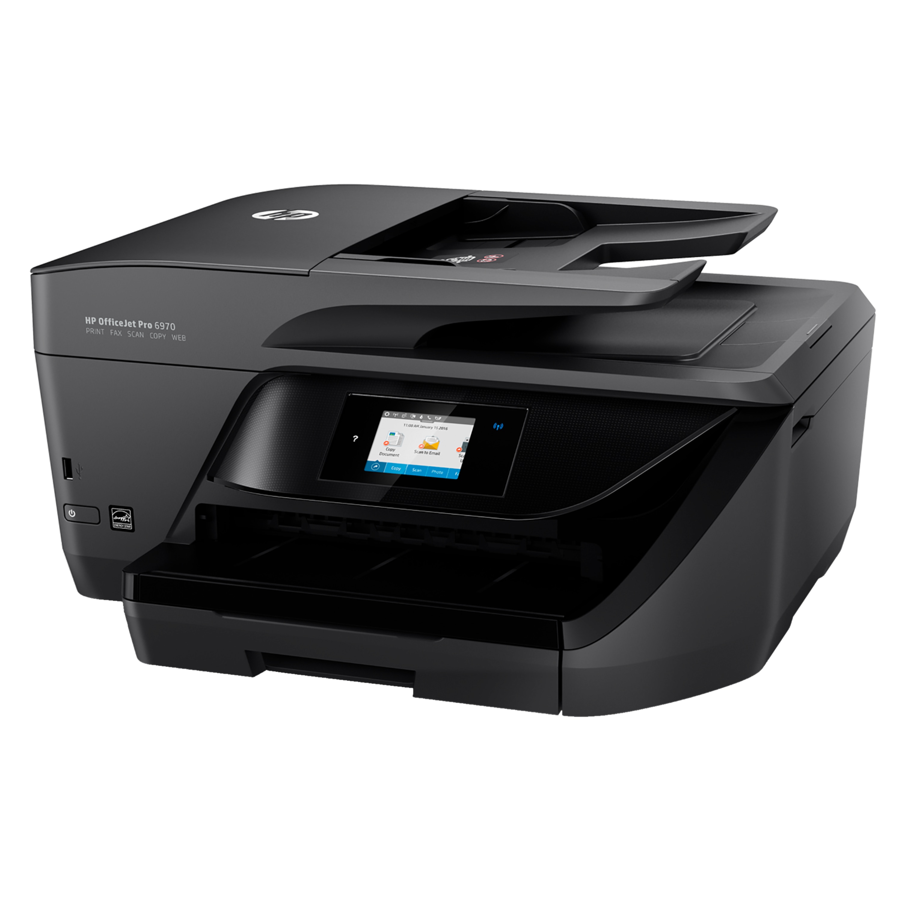 HP OfficeJet Pro 6970 All-in-One-Drucker - Drucken, Kopieren, Scannen und Faxen mit einem Gerät mit Ihrem PC, Smartphone und Tablet-PC