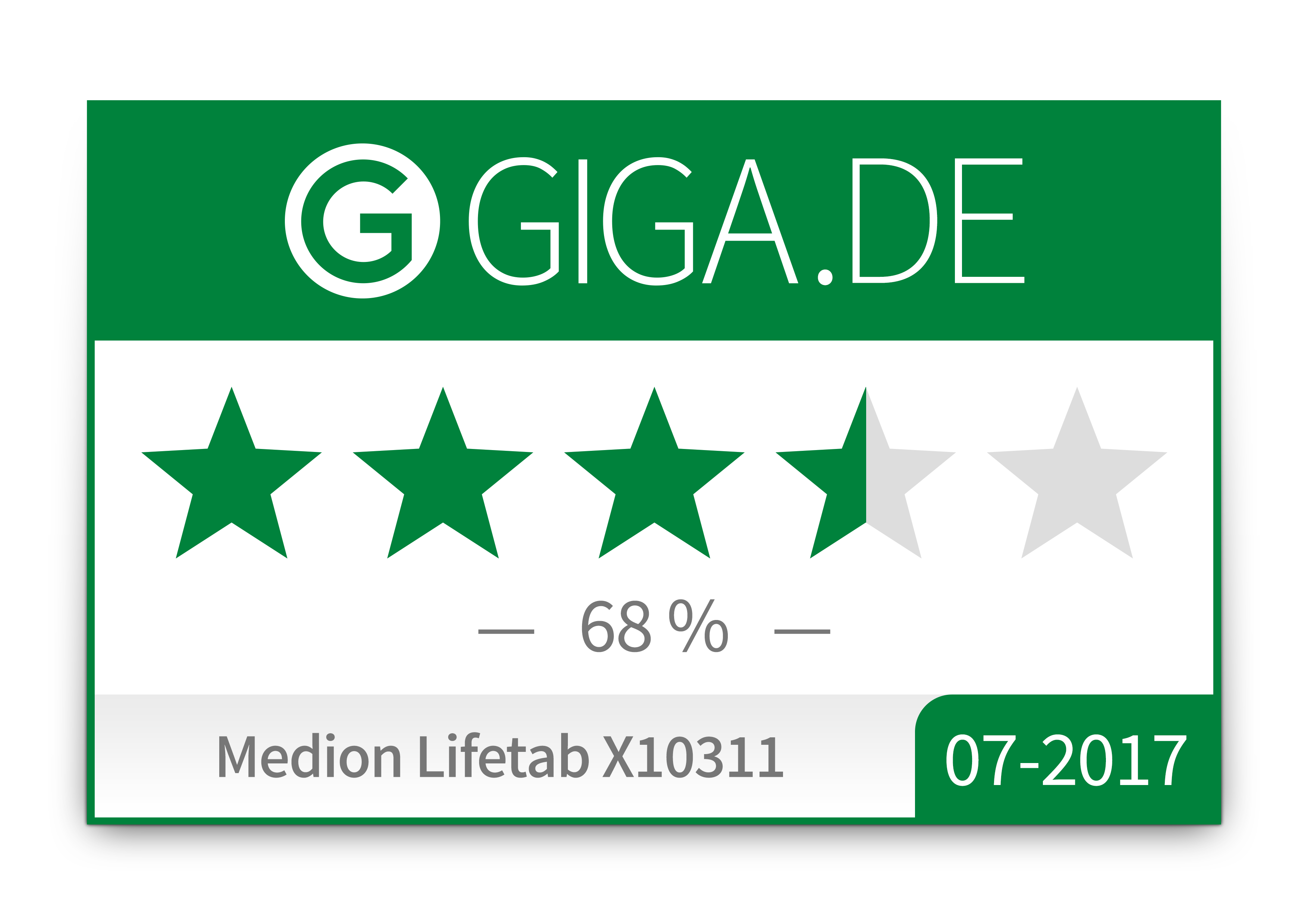 MEDIN LIFETAB X10311 - Giga "68%"