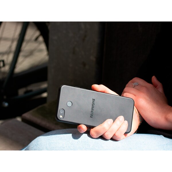FAIRPHONE 3 Plus 64 GB, schwarz