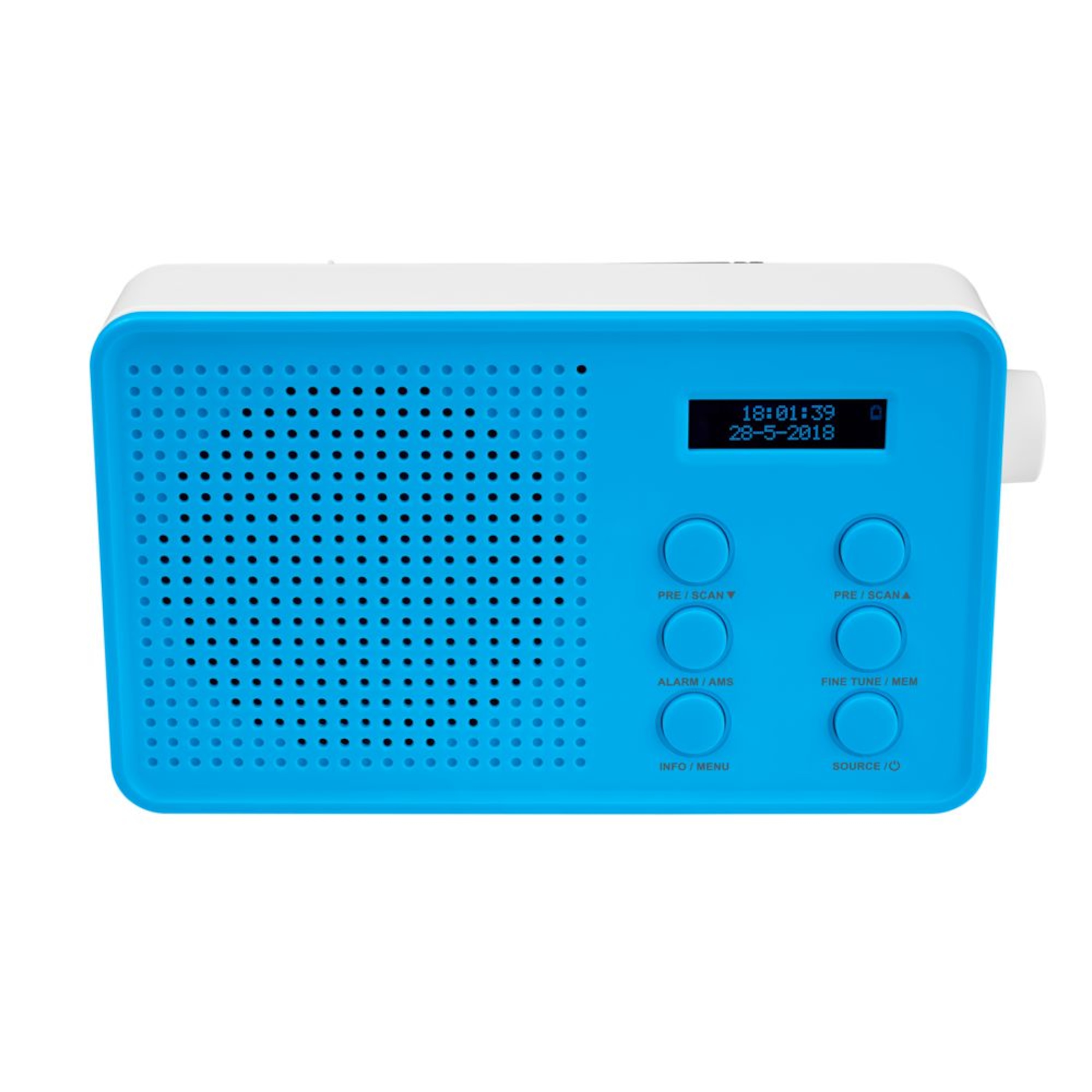 MEDION® LIFE® E66420 Tragbares DAB+/UKW-Radio, Bluetooth® 4.2, 60 Senderspeicher, 15 W (1,5 W RMS), LC-Display mit Hintergrundbeleuchtung, Freisprechfunktion  (B-Ware)