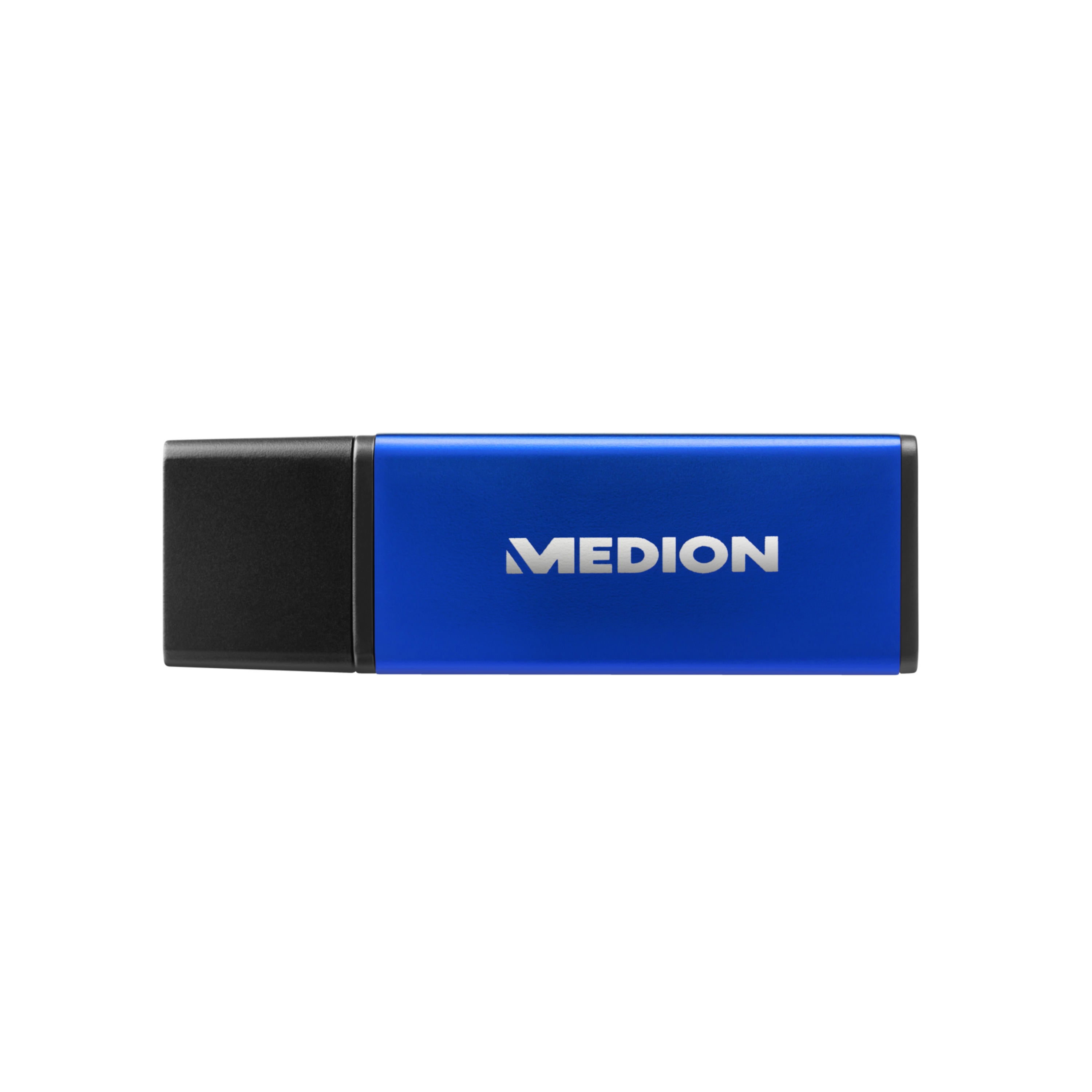 MEDION® E88114 USB 3.0 Stick, 64 GB, robustes Aluminiumgehäuse, Plug & Play