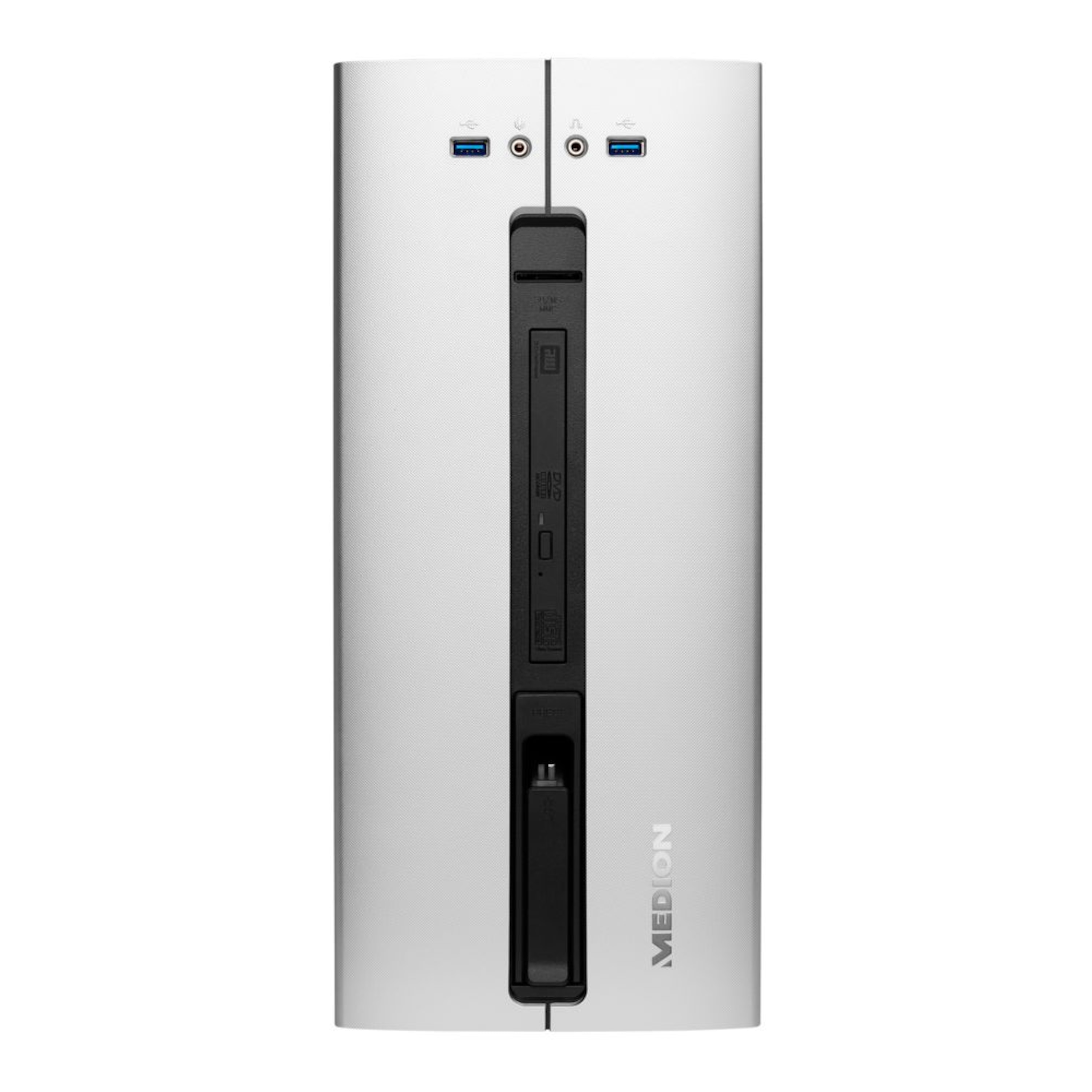 ECOM_MEDION_PC_M80_silver_Front