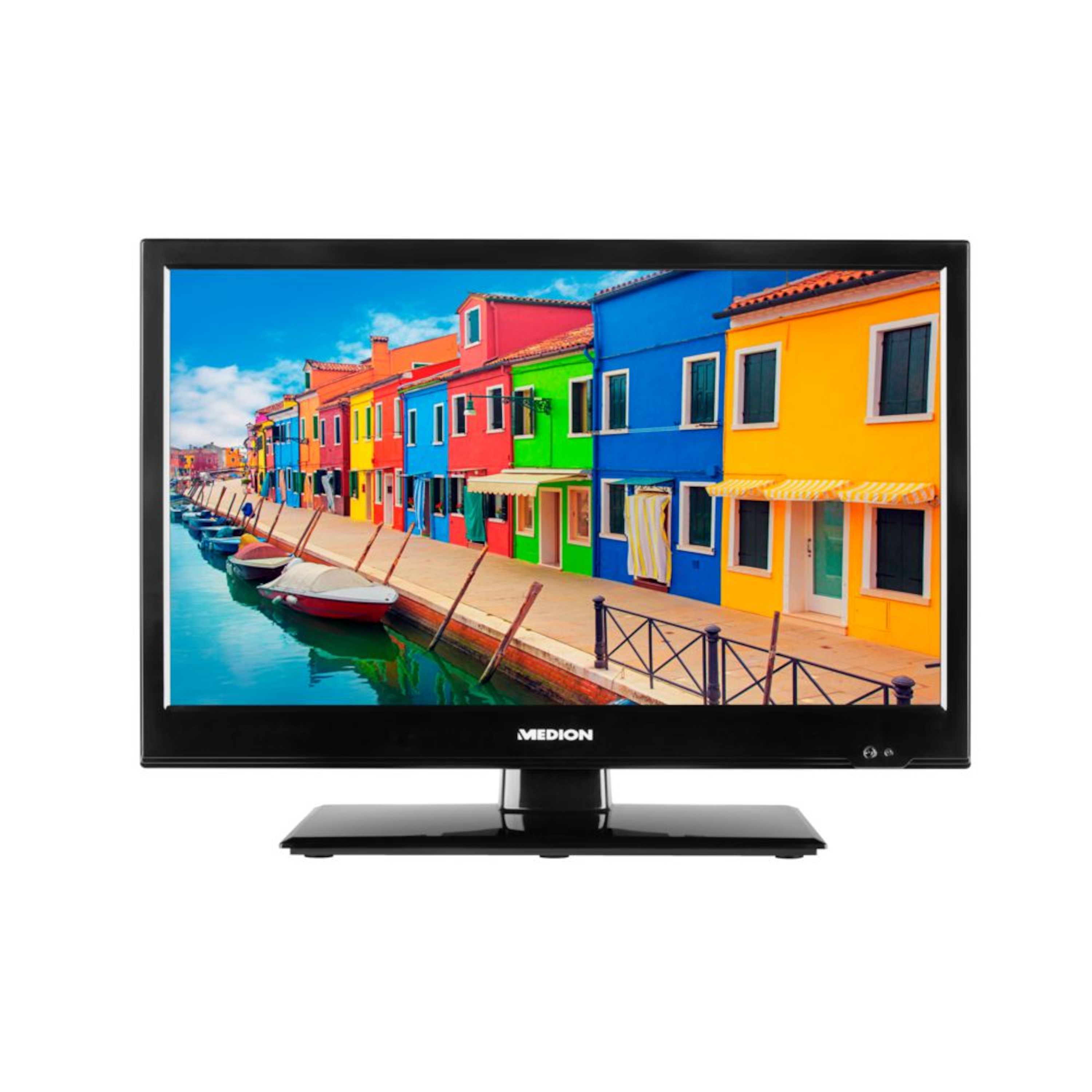 MEDION® LIFE® E11940 Fernseher, 47 cm (18,5'') LCD-TV, inkl. DVB-T 2 HD Modul (1 Monat freenet TV gratis) - ARTIKELSET