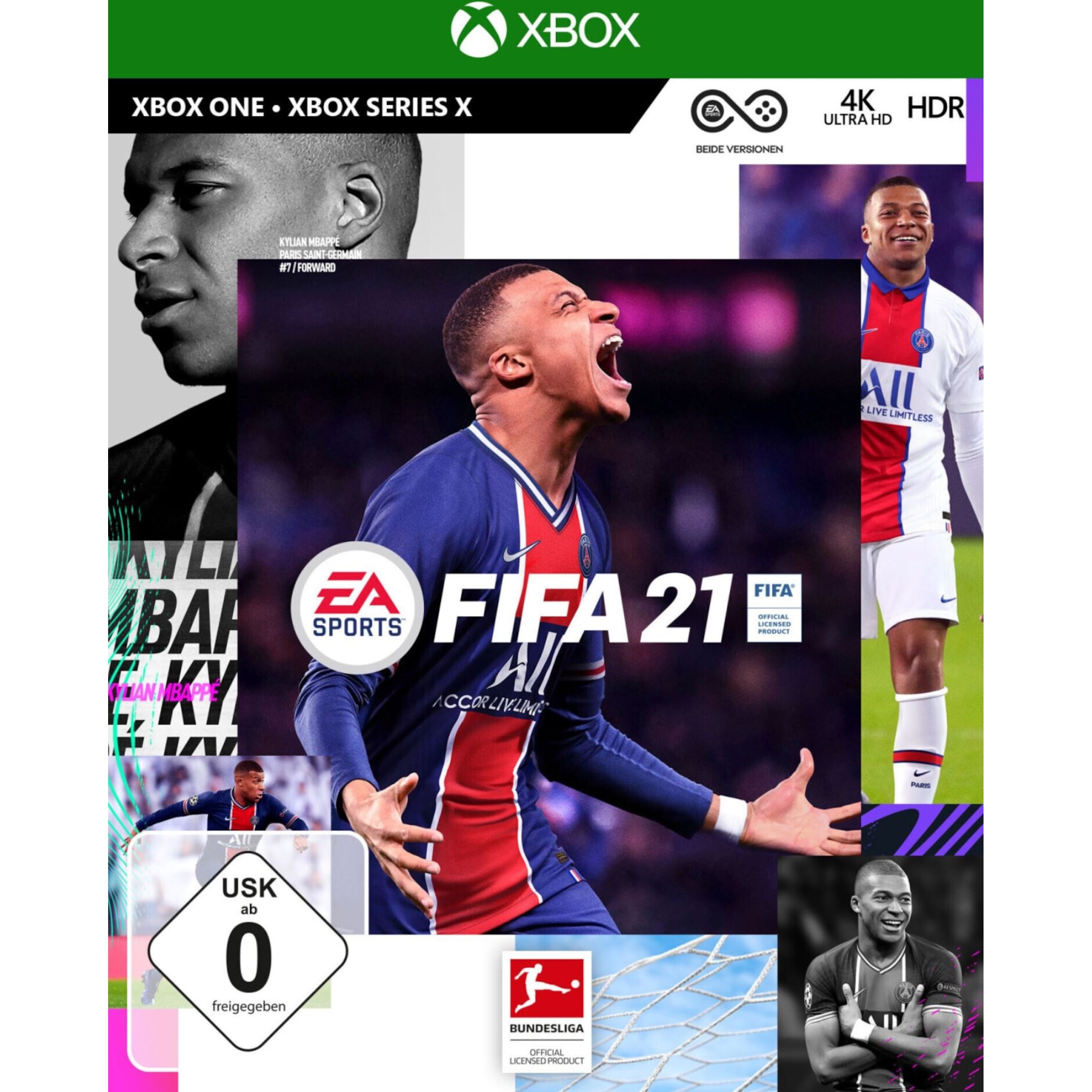 MEDION Xbox One Game FIFA 21 Disc Version MEDION.DE
