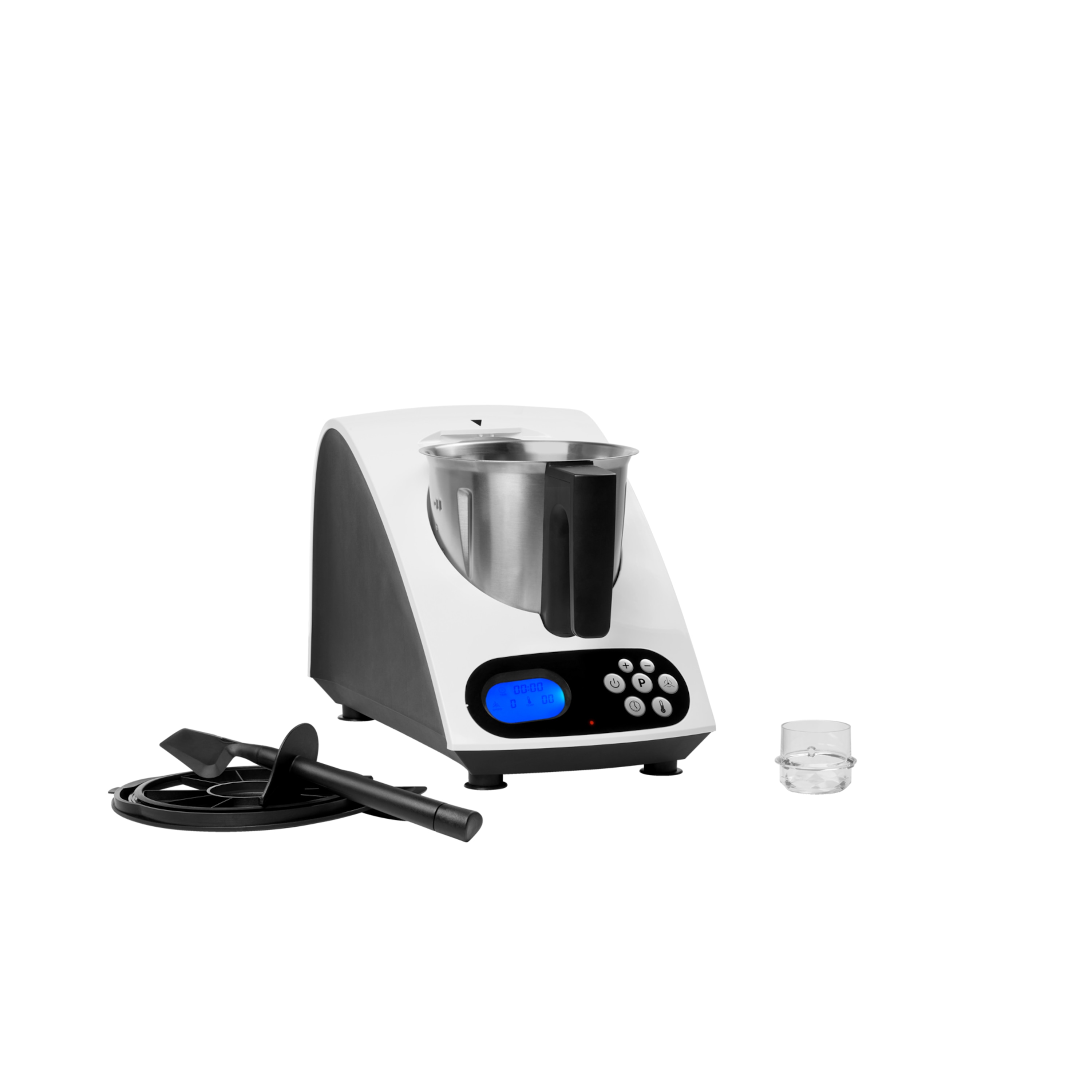MEDION® Küchenmaschine mit Kochfunktion MD 16361, 11 Betriebsstufen, bis zu 1000 Watt Leistung, automatische Abschaltung