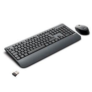 MEDION® LIFE® E81114 Bluetooth® Tastatur Maus Set, kabelloses Tastatur-/Mausset, einfache und schnelle Einrichtung, ergonomisch, elegantes und schlankes Design (B-Ware)