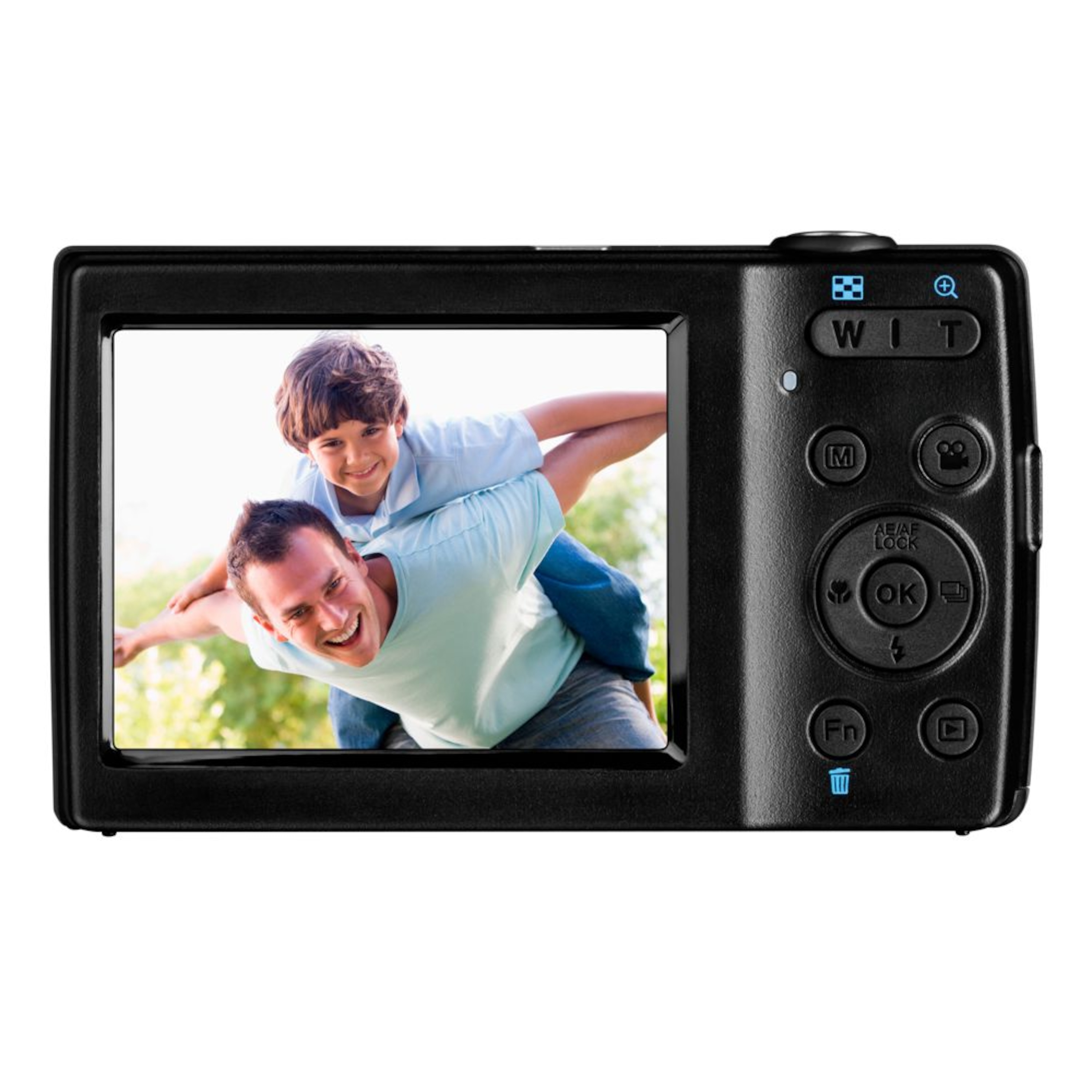 MEDION® LIFE® E44007 Digitalkamera, 6,86 cm (2,7") LC-Display, 20 MP, 5-fach optischer Zoom, 8-fach digitaler Zoom, USB-Ladefunktion
